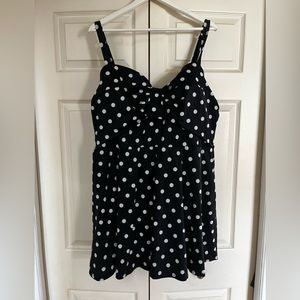 Torrid Polka Dot Swim Dess
